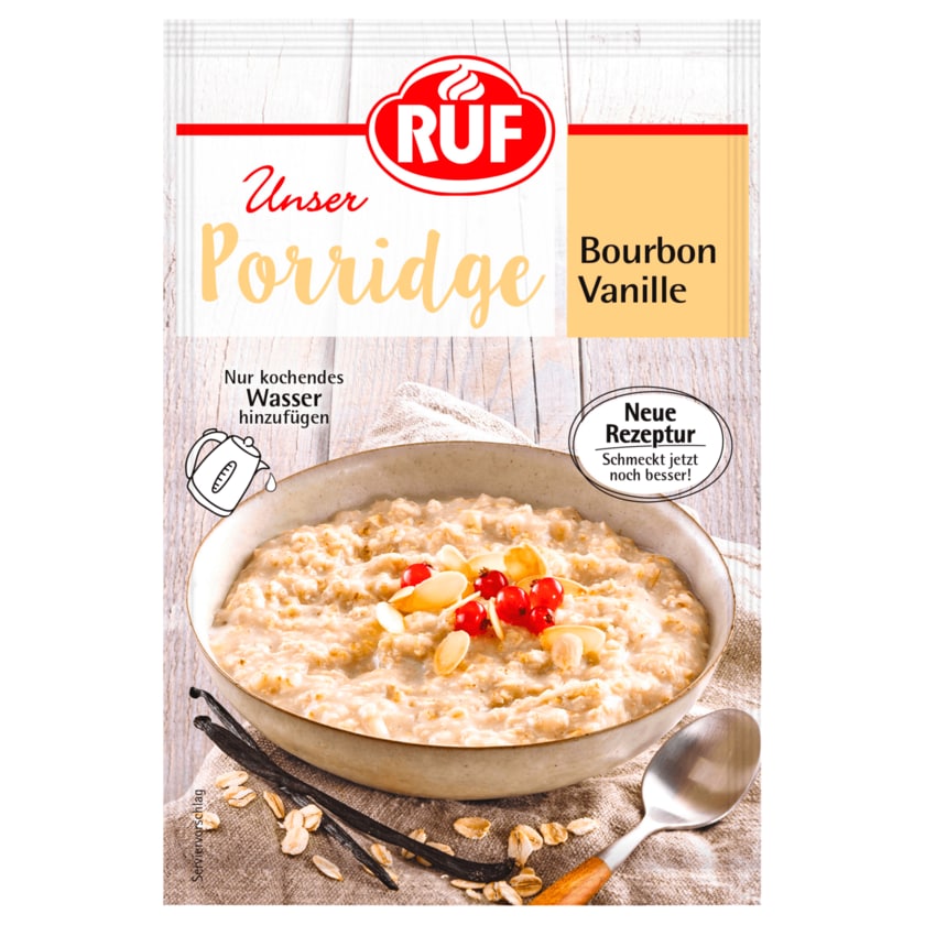 Ruf Porridge Bourbon Vanille 65g